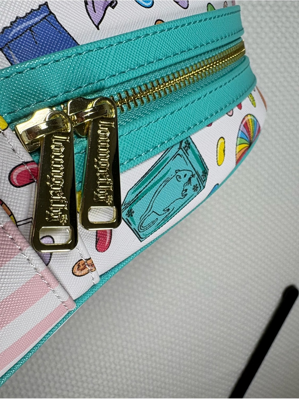 Loungefly x Harry Potter Honeydukes Candy Printed Mini Backpack Universal NWT - Picture 7 of 12